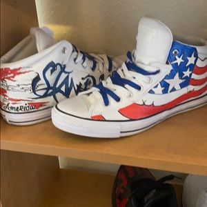 Customized converse by R.A.R.E. Edition